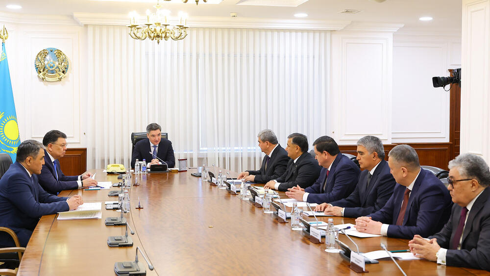 Олжас Бектенов Халықаралық Аралды құтқару қорының басқарма мүшелерімен кездесті