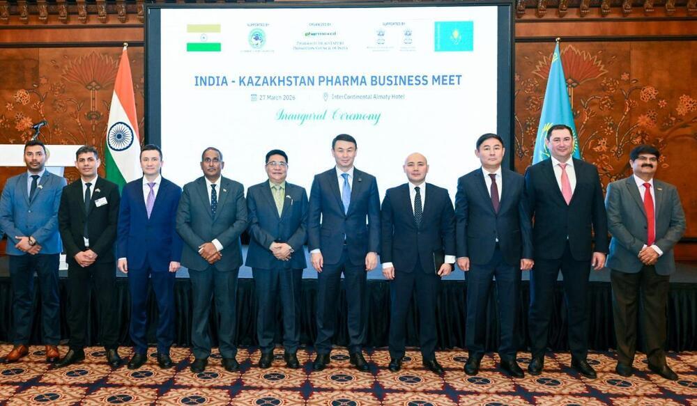 Алматыда өткен бизнес-форумда Қазақстан мен Үндістанның фармацевтика саласындағы ынтымақтастық әлеуеті талқыланды