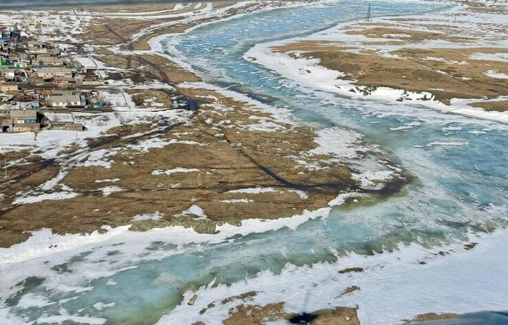 Water level up in Sharlyk River of N Kazakhstan region
