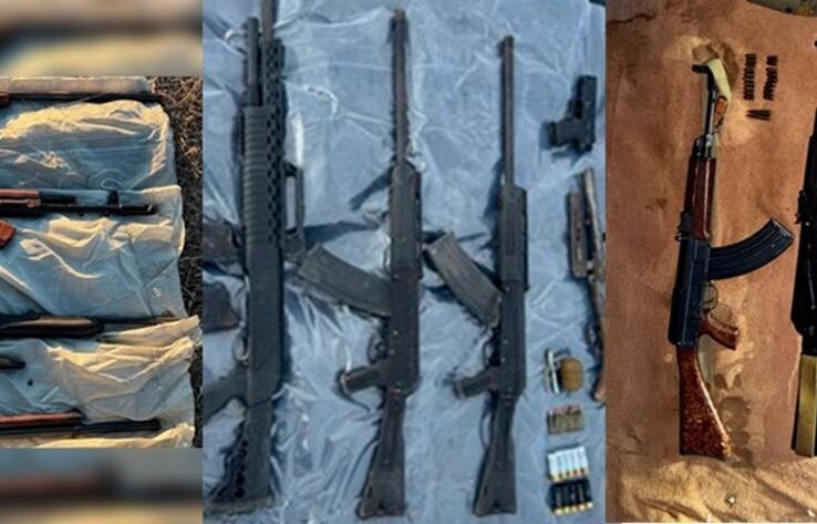 Более ста единиц оружия изъяли с начала года в регионах Казахстана
