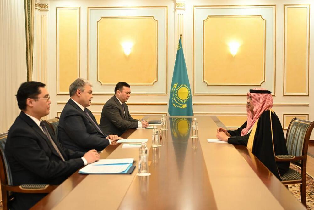 Kazakhstan Foreign Minister Received the Ambassador of the Kingdom of Saudi Arabia

