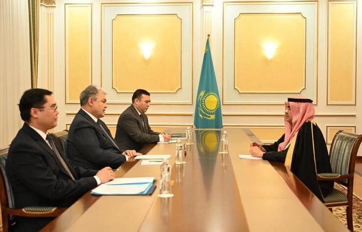 Kazakhstan Foreign Minister Received the Ambassador of the Kingdom of Saudi Arabia
