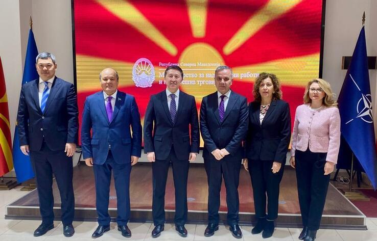 哈萨克斯坦外交部：阿斯塔纳与斯科普里举行新一轮政治磋商