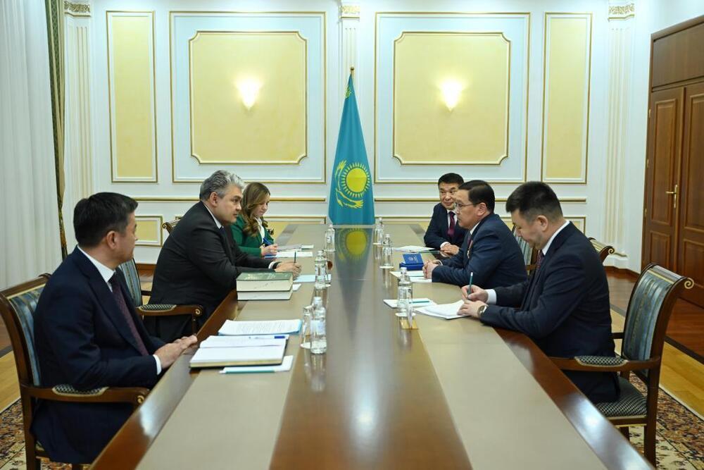 Minister of Foreign Affairs of Kazakhstan Receives Ambassador of Mongolia