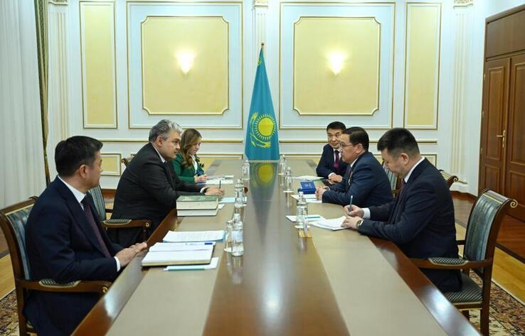 Minister of Foreign Affairs of Kazakhstan Receives Ambassador of Mongolia