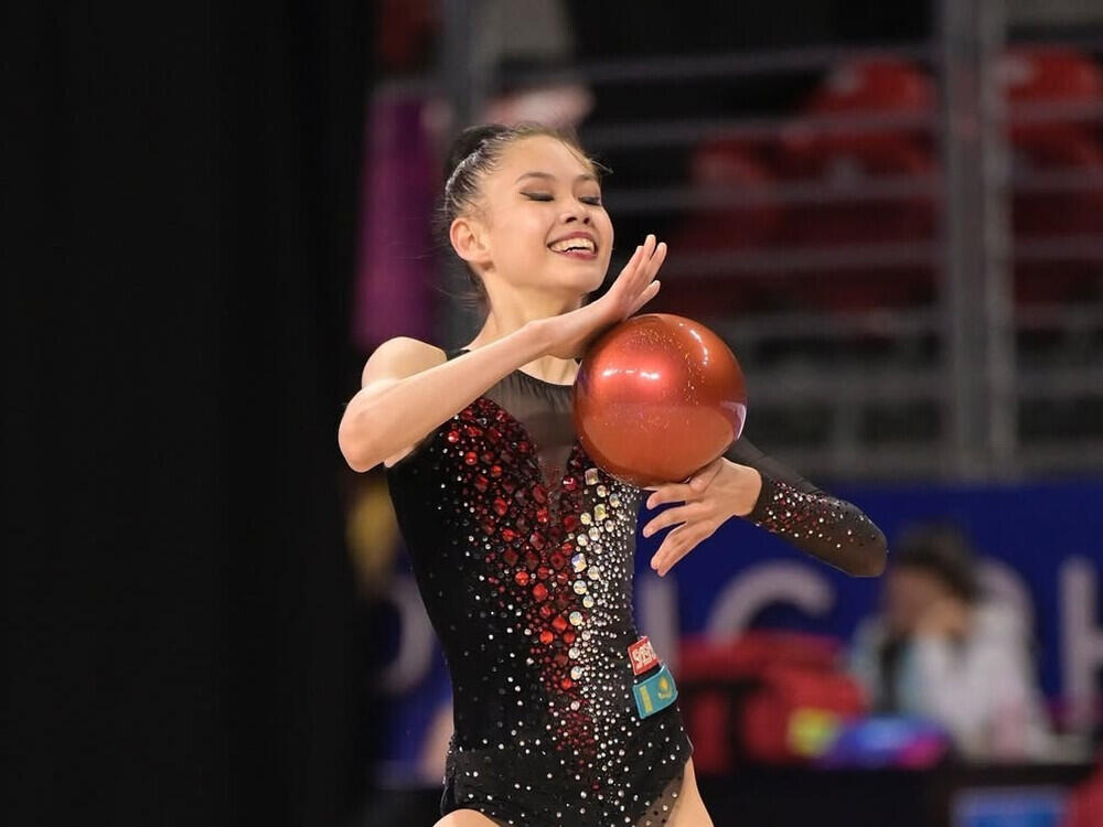 Akmaral Yerekesheva wins bronze at 2026 Rhythmic Gymnastics Grand Prix in France