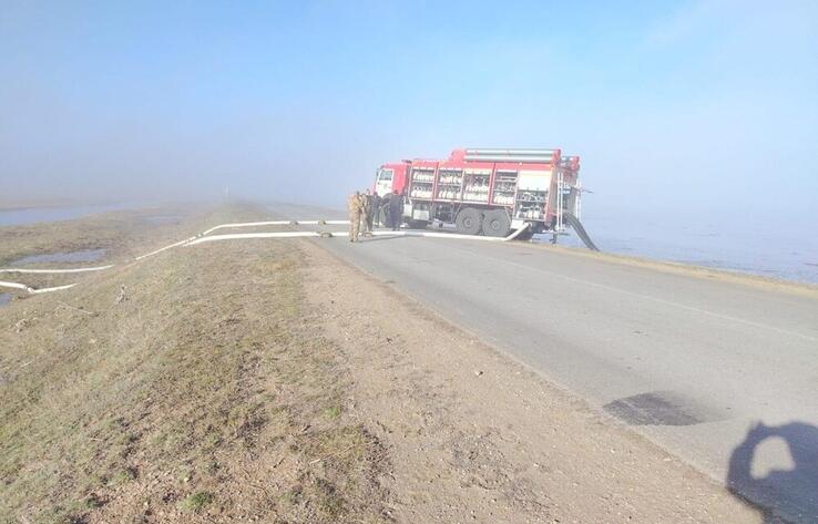 Прорыв плотины произошел в Акмолинской области