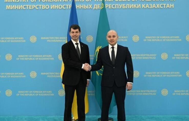 Қазақстан мен Украина Астанада ведомствоаралық консультациялар өткізді