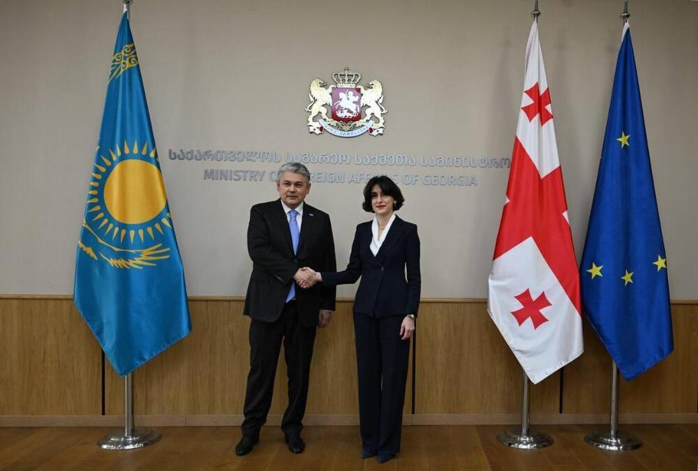 The Foreign Ministers of Kazakhstan and Georgia Discuss Plans to Deepen Mutually Beneficial Cooperation