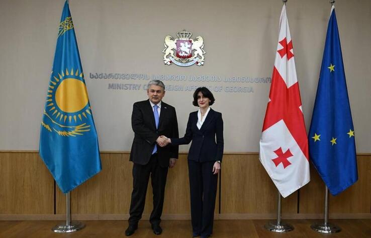 The Foreign Ministers of Kazakhstan and Georgia Discuss Plans to Deepen Mutually Beneficial Cooperation
