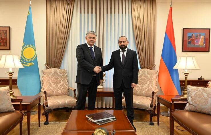 Foreign Ministers of Kazakhstan and Armenia Identify New Areas and Ways for Cooperation