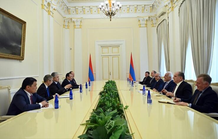 Казахстан и Армения укрепляют политический диалог и взаимовыгодное сотрудничество