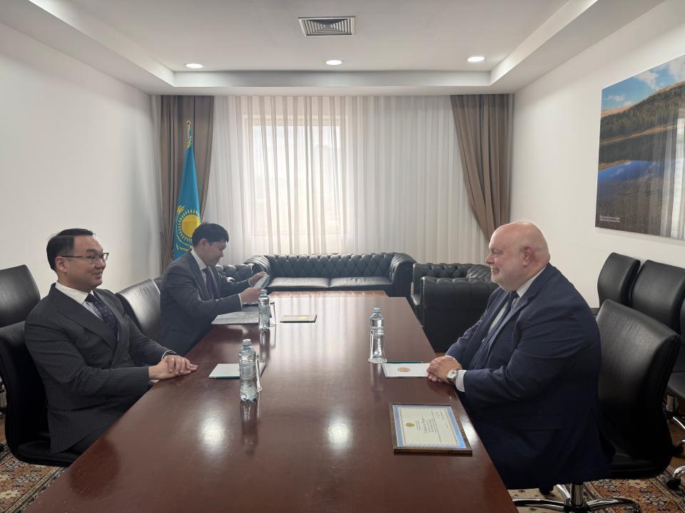 ҚР СІМ-де БҰҰ-ның Жаһандық коммуникациялар департаментінің Қазақстандағы өкілімен кездесу өтті