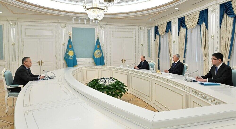 President Tokayev outlines CSTO development proposals in talks with Secretary General