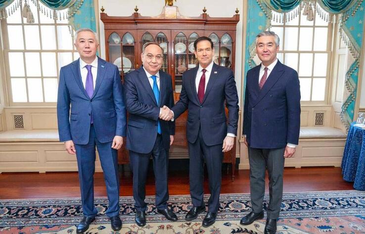 Special Representative of the President of Kazakhstan Holds Talks with the U.S. Secretary of State