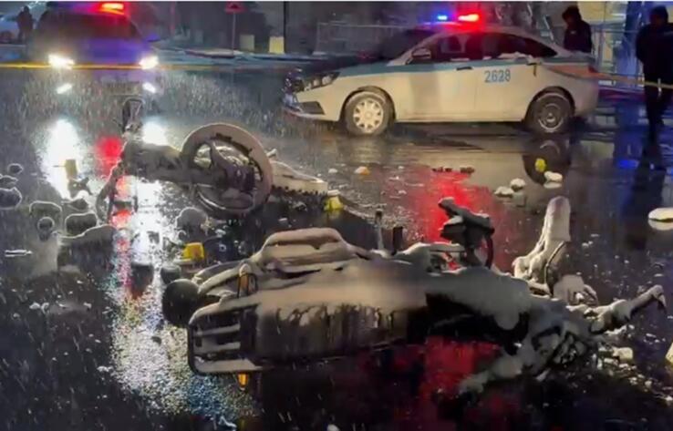 Двое мотоциклистов погибли в ДТП в Карагандинской области