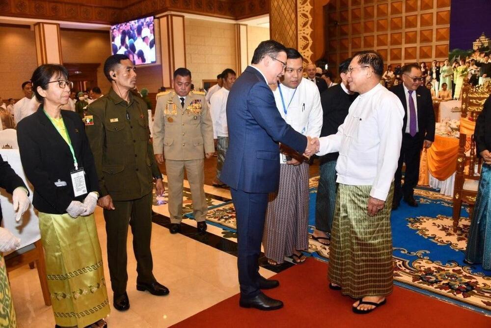 Kazakhstan Attends the Inauguration Ceremony of the President of Myanmar