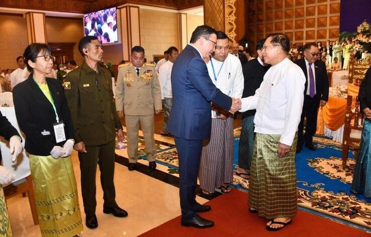 Kazakhstan Attends the Inauguration Ceremony of the President of Myanmar