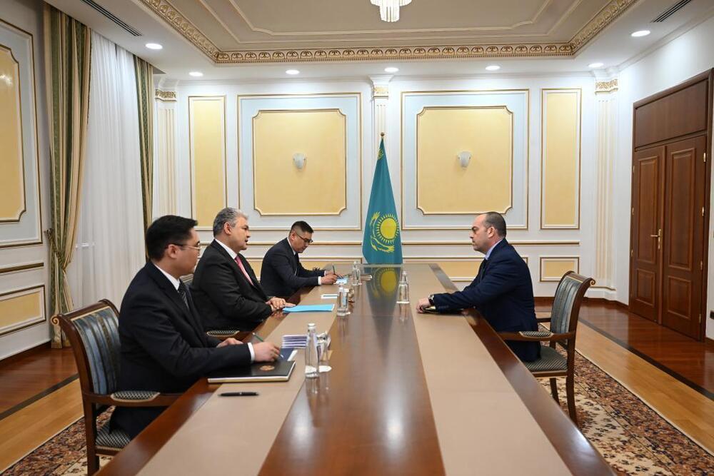 Kazakh Foreign Minister Received the Ambassador of Israel