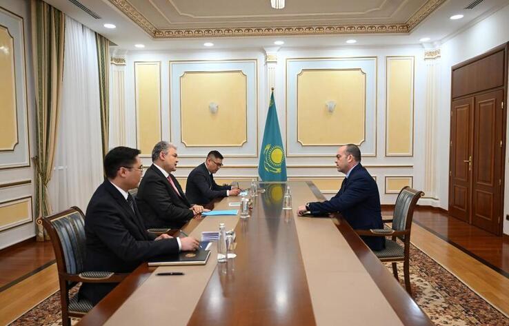 Kazakh Foreign Minister Received the Ambassador of Israel