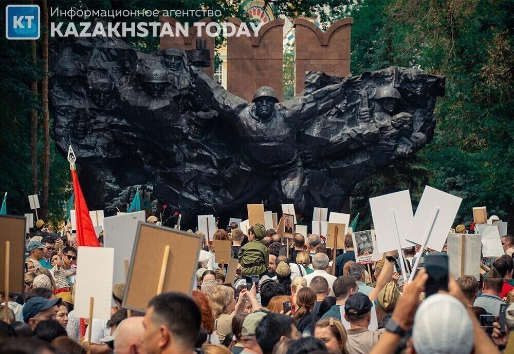 Алматинцы обратились к властям с просьбой поддержать акцию "Батырларға тағзым"