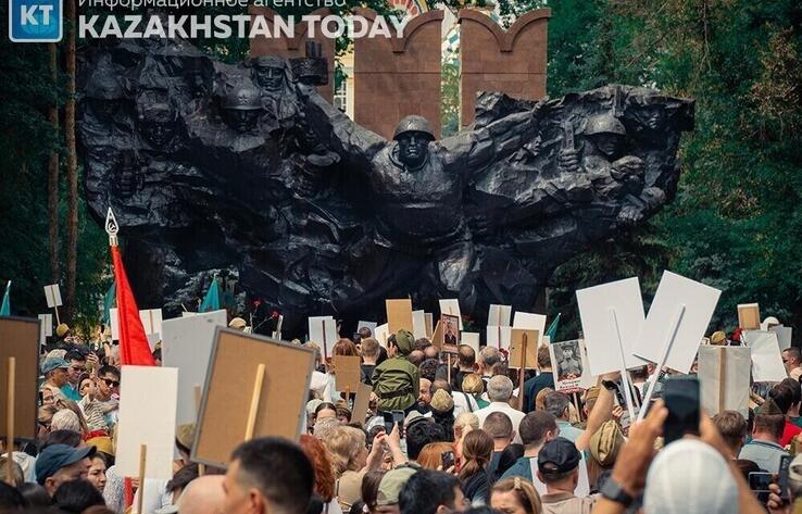Алматинцы обратились к властям с просьбой поддержать акцию "Батырларға тағзым"