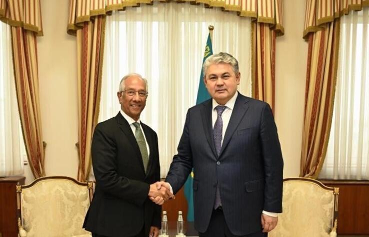 Kazakh Foreign Minister Received the Assistant Secretary-General of the Organisation of Islamic Cooperation