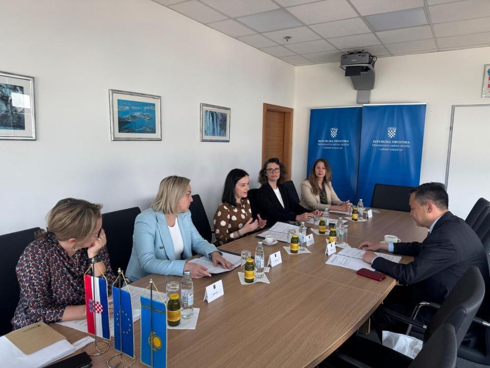 Cooperation between Kazakhstan and Croatia in the Field of Ecology and Water Resources Discussed in Zagreb