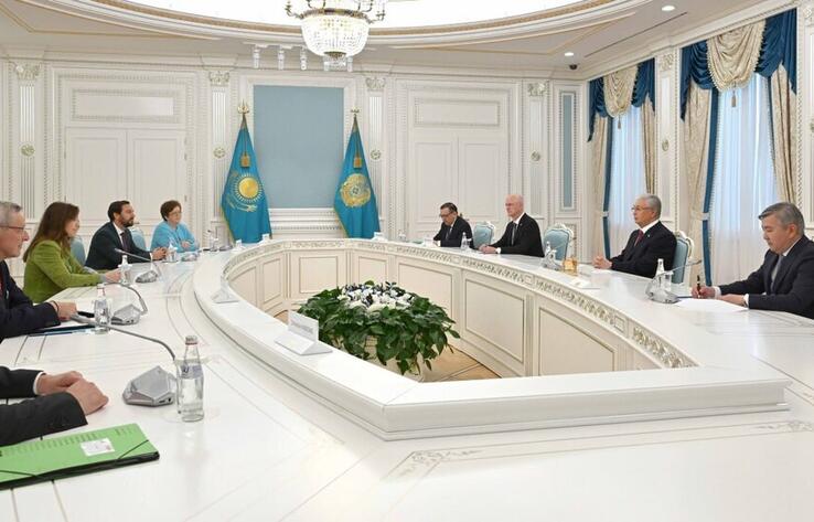 Kazakh President meets with chairwoman of Eastern Committee of German Economy