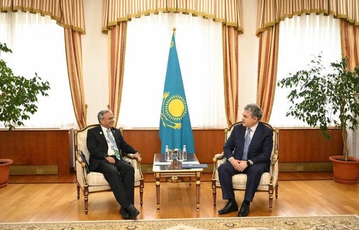 Kazakh Foreign Minister Received ECO Secretary General
