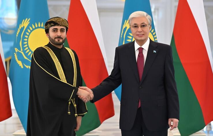 Президент Казахстана и вице-премьер Омана обсудили расширение сотрудничества