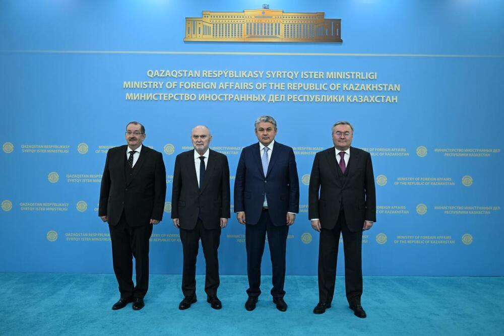 Foreign Minister of Kazakhstan Meets with the OSCE Secretary General