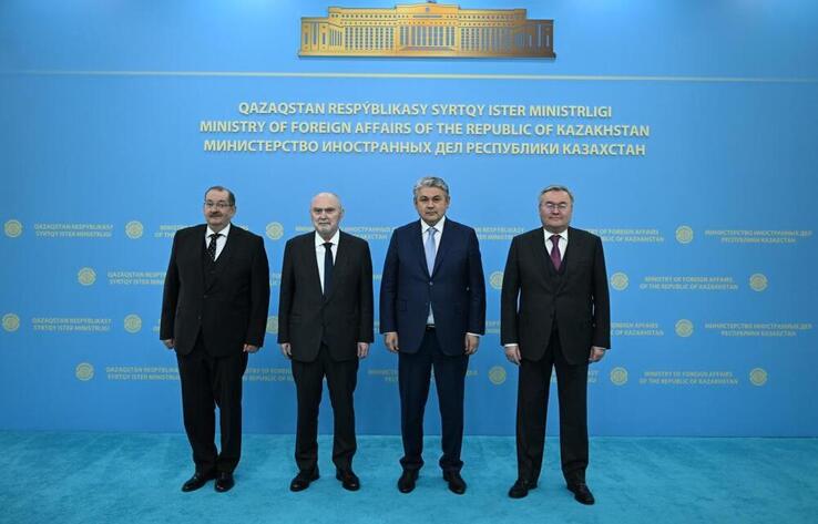 Foreign Minister of Kazakhstan Meets with the OSCE Secretary General