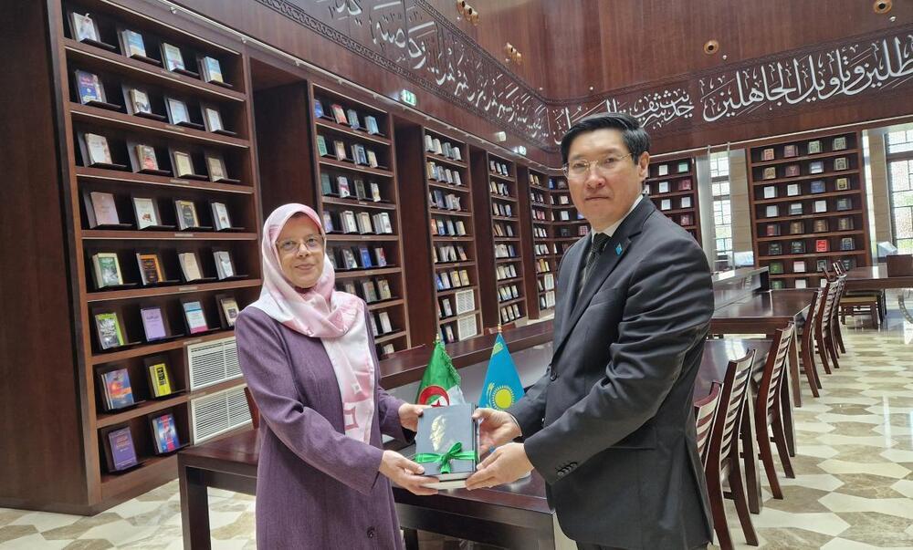 Algerian Libraries Received Kazakh Books in Anticipation of National Book Day in Kazakhstan