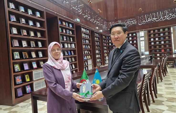 Algerian Libraries Received Kazakh Books in Anticipation of National Book Day in Kazakhstan