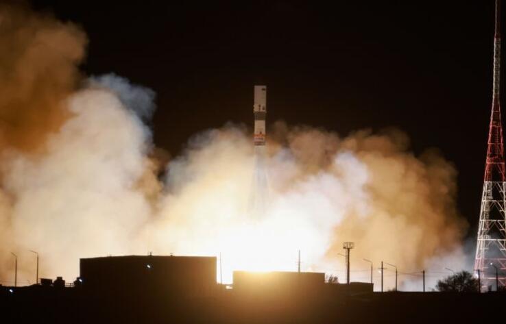 С Байконура стартовала ракета-носитель "Союз-2.1а" с грузовым кораблем "Прогресс МС-34" 