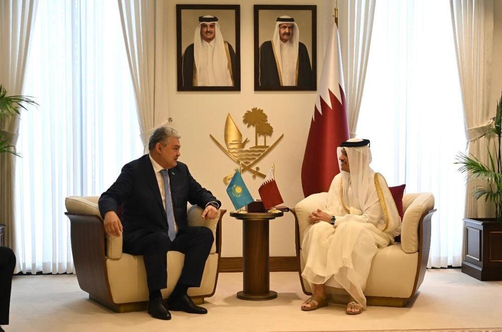 Foreign Ministers of Kazakhstan and Qatar Discuss Bilateral Cooperation Agenda
