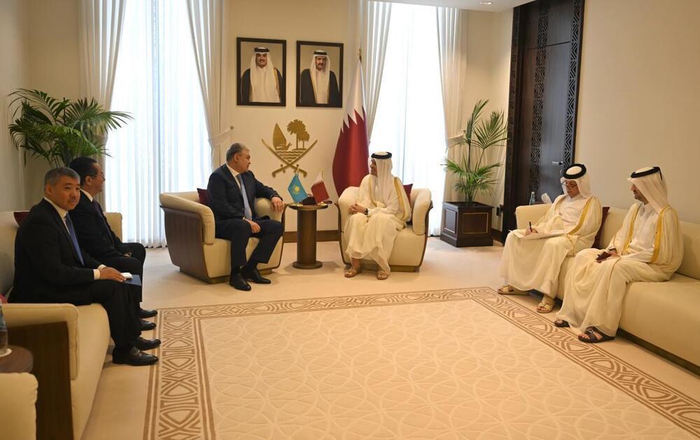 Foreign Ministers of Kazakhstan and Qatar Discuss Bilateral Cooperation Agenda
