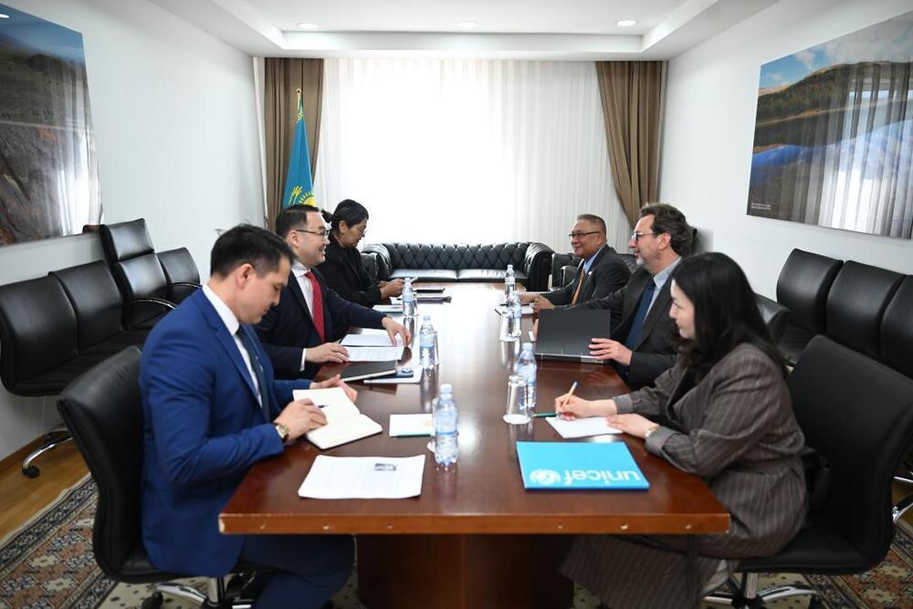 ҚР СІМ-де ЮНИСЕФ-тің Еуропа және Орталық Азия елдері бойынша Өңірлік директордың орынбасарымен балалар құқықтарын қорғау мәселелері талқыланды