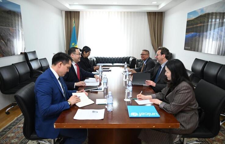 ҚР СІМ-де ЮНИСЕФ-тің Еуропа және Орталық Азия елдері бойынша Өңірлік директордың орынбасарымен балалар құқықтарын қорғау мәселелері талқыланды