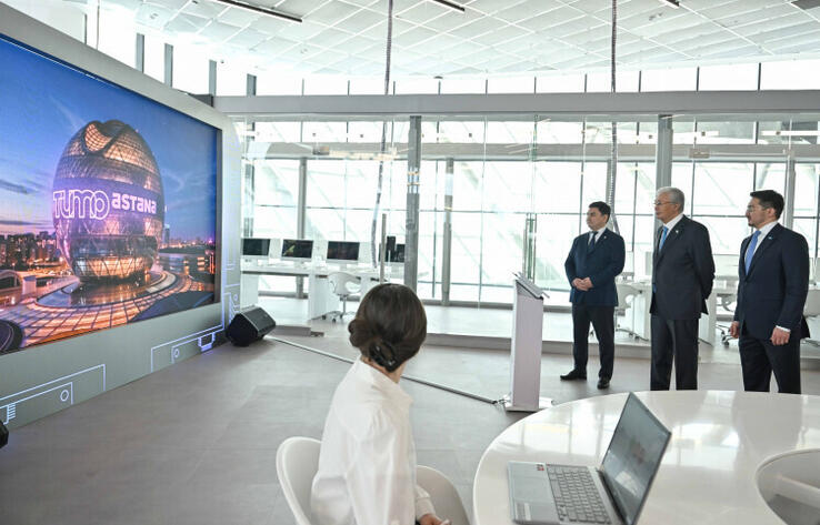 Мемлекет басшысы Alem.ai халықаралық жасанды интеллект орталығына барды