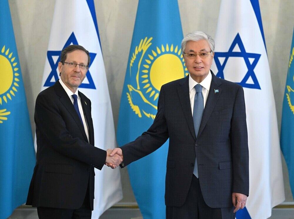 Главы Казахстана и Израиля обсудили перспективы двусторонних отношений