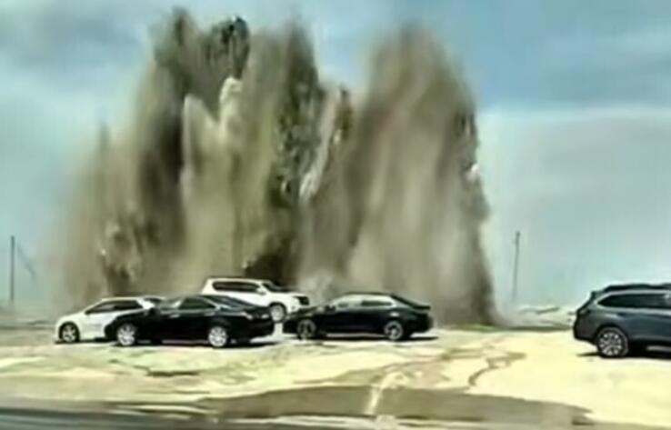 На месторождении "Озенмунайгаза" прорвало магистральный водовод