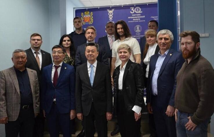 Орынбор облысының іскер топтары Қазақстан өңірлерімен ынтымақтастықты жандандыруға мүдделі