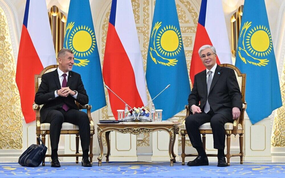 Kazakh President, Czech PM hold narrow-format talks in Akorda