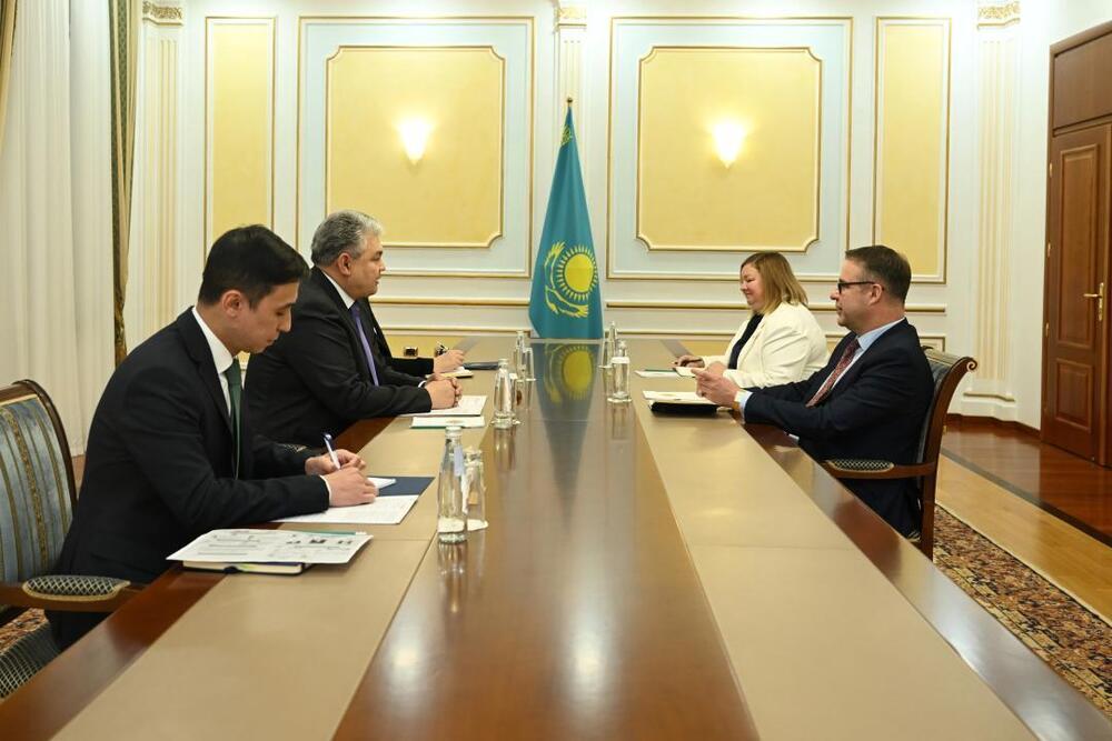 Kazakhstan's Foreign Minister Received Lithuanian Ambassador