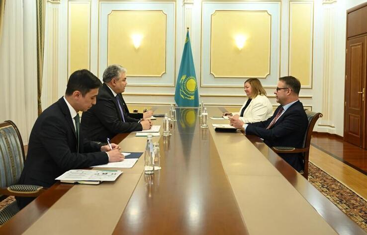 Kazakhstan's Foreign Minister Received Lithuanian Ambassador
