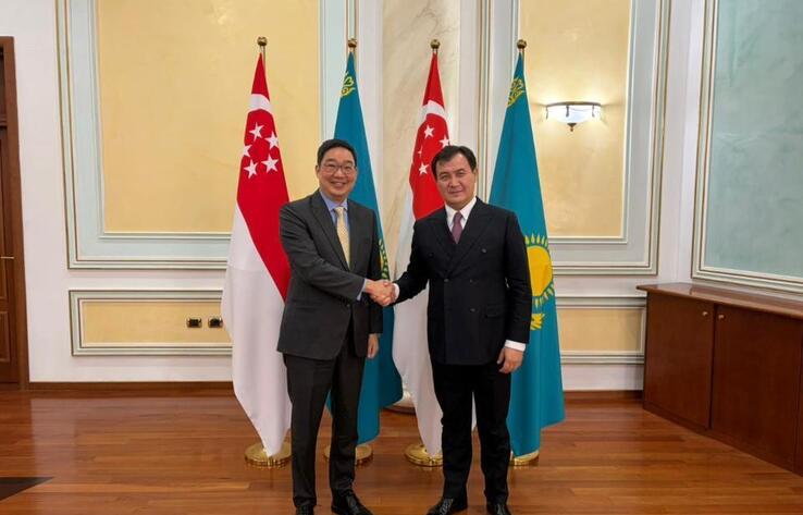 Астана мен Сингапур екіжақты ынтымақтастықты одан әрі тереңдету перспективаларын талқылады