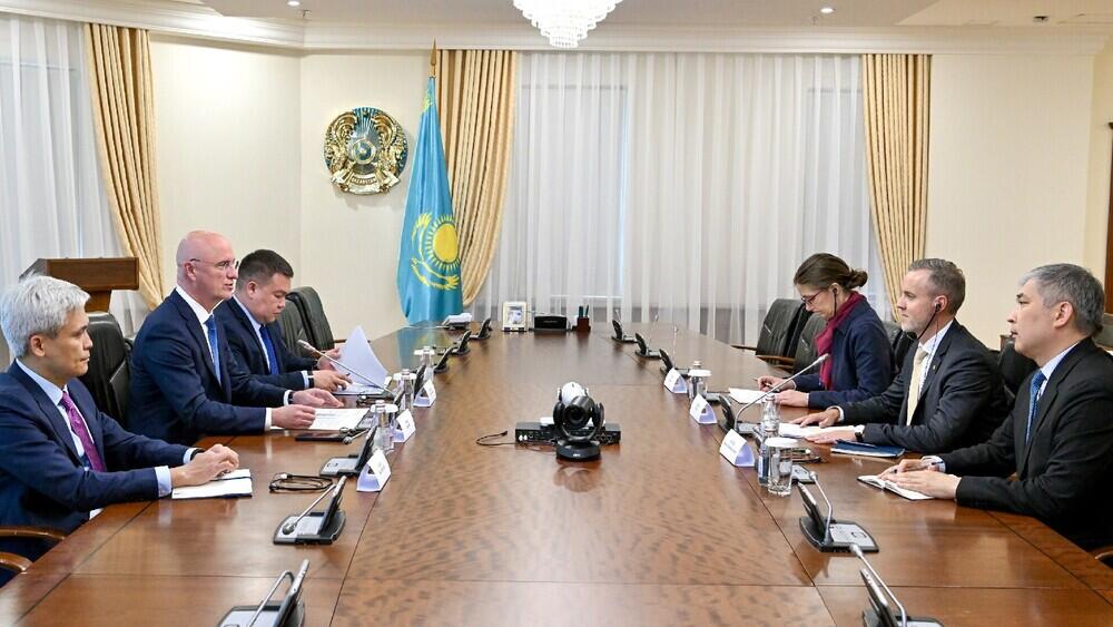 Роман Скляр ExxonMobil компаниясының басшылығымен кездесті