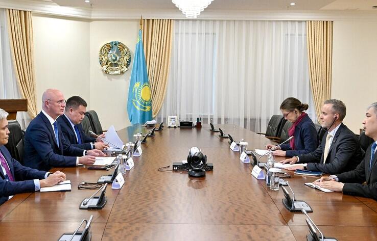 Роман Скляр ExxonMobil компаниясының басшылығымен кездесті